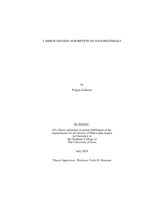 Carbon dioxide adsorption on nanomaterials