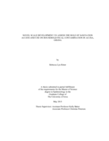 Novel scale development to assess the role of sanitation access and use on household fecal contamination in Accra, Ghana