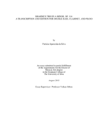 Brahms' Trio in A minor, Op. 114: a transcription and edition for double bass, clarinet, and piano