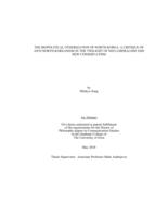 The biopolitical otherization of North Korea: a critique of anti-North Koreanism in the twilight of neo-liberalism and new conservatism