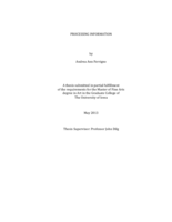 Processing information