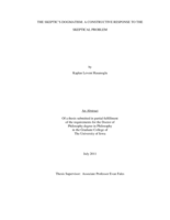 The skeptic's dogmatism: a constructive response to the skeptical problem