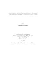 Engendering environmental justice: women's rhetorical collaboration for a more just and sustainable world