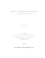 Mathematical representations in musculoskeletal physiology and cell motility