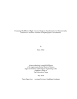 Evaluating the effect of right-censored endpoint transformation for dimensionality reduction of radiomic features of oropharyngeal cancer patients