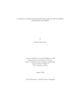 Control of rigid formations for agents with passive nonlinear dynamics