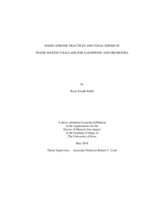 Dodecaphonic practices and tonal idioms in Frank Martin's Ballade for saxophone and orchestra