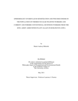Epidemiology of beryllium sensitization and pneumoconiosis in the population of former nuclear weapons workers and current and former conventional munitions workers from the Iowa Army Ammunition Plant (IAAAP) in Burlington, Iowa