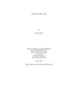Reading the land