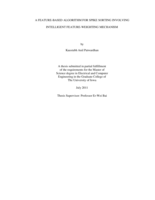A feature-based algorithm for spike sorting involving intelligent feature-weighting mechanism