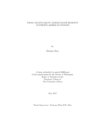 From valuing equity-linked death benefits to pricing American options