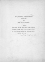 The California and Oregon trail, 1849-1860