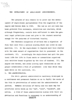 The development of Anglo-Saxon juris-prudence