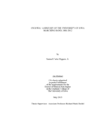 On Iowa! a history of The University of Iowa Marching Band, 1881-2012