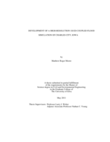 Development of a high-resolution 1D/2D coupled flood simulation of Charles City, Iowa