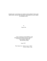 Hydrologic and hydraulic model development for flood mitigation and routing method comparison in Soap Creek Watershed, Iowa