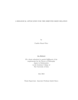 A biological application for the oriented skein relation