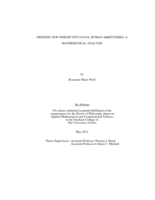 Defining new insight into fatal human arrhythmia: a mathematical analysis