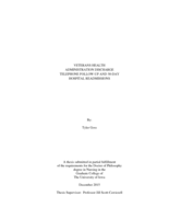 Veterans Health Administration discharge telephone follow-up and 30-day hospital readmissions