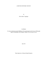 Achieving epistemic descent