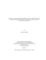 “Maybe all these random experiences form a cohesive picture”: towards a grounded theory of asexual college students’ identity development