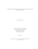 Narrator transformations in the work of Arab-Argentine writer Jorge Asís