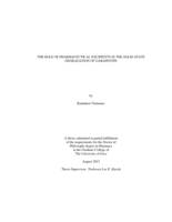The role of pharmaceutical excipients in the solid-state degradation of Gabapentin