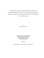 The use of multi-channel ground penetrating radar and stream monitoring to investigate the seasonal evolution of englacial and subglacial drainage aystems at the terminus of Exit Glacier, Alaska