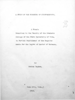 A study of the theories of kinetogenesis