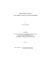 The Davidson Fellows: case studies in science talent development
