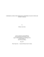 Comparing satisfaction with social networks of adults with and without aphasia