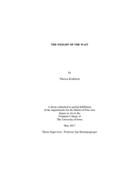 The weight of the wait