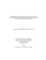 Comprehensive assessment and characterization of pulmonary acinar morphometry using multi-resolution micro x-ray computed tomography
