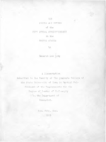 The powers and duties of the city school superintendent in the United States