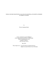 Whole genome sequencing analysis of Legionella in hospital premise plumbing systems