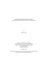 Maximizing communication for learning in an upper-division literature and culture course