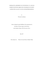 Comparative assessment of conventional vs. CAD/CAM complete denture fabrication techniques on patient satisfaction, quality of life and prosthesis biofilm