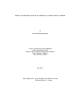 Effect Of dehydration on in-office bleaching color changes