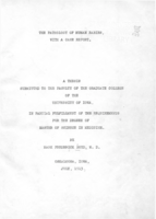 The pathology of human rabies, with a case report