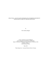 Structural and dynamic determinants of inhibitor specificity among regulators of G protein signaling