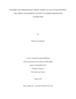 Chloride and corrosiveness: trends, indices, scales of measurement, and agency management capacity to address freshwater salinization