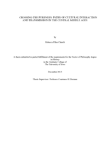 Crossing the Pyrenees: paths of cultural interaction and transmission in the central Middle Ages