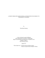 A parent-mediated habit reversal intervention for chronic tic disorders in children