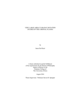 Very Large Array Faraday rotation studies of the coronal plasma