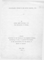 Physiographic studies in and around Dubuque, Iowa