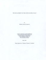 The development of the curve of Spee in man