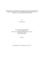 Sodium salicylate prevents inflammation-associated decreases in phosphorylated-Enos SER1177 in human aortic endothelial cells through an AMPK-dependent mechanism