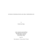 Synthesis of phosphoantigens and chiral trisphosphonates