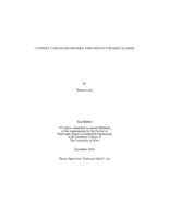 Context conditions drivers' disposition towards alarms