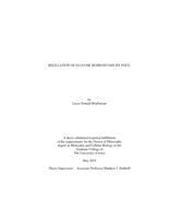 Regulation of glucose homeostasis by FGF21